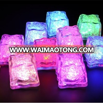 flashing ice cubes with led,led ice cubes,plastic reusable ice cubes