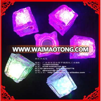 logo print ice cubes plastic flash ice cubes for restaurant