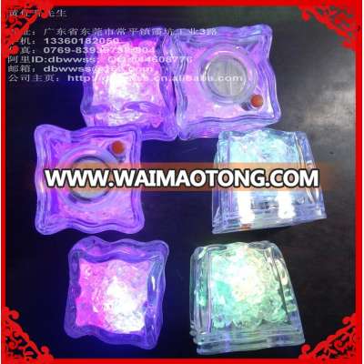 latest colorful ice cubes bar plastic flash ice cubes for restaurant