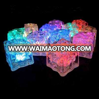 high quality LED reusable ice cubes light for bar plastic drinkware ice cubes